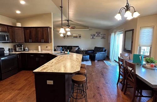 Spearfish House | Rally rental in Spearfish, near interstate, 20 miles to Sturgis