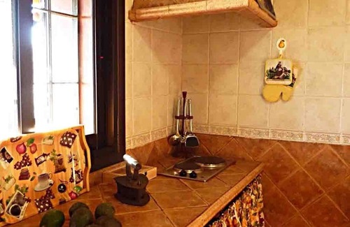 Las Cuevas House | real Canarian finca with great sea and Teide views, pool, barbecue, parking