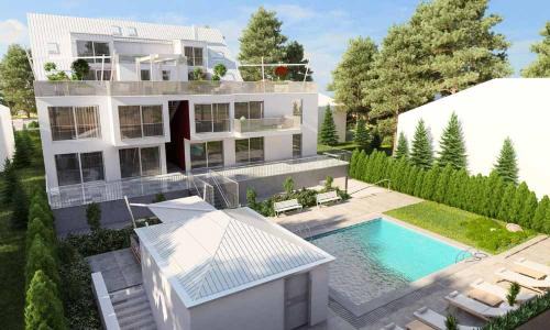 Donaustadt Apartment | Red Flower Apartment with Pool - 5 min to Lake