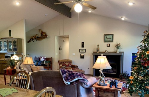 Wilburn House | Red River Retreat the perfect location to unwind and recharge.