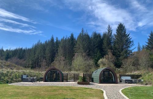 Oban House | Red Squirrel Pod with Hot Tub