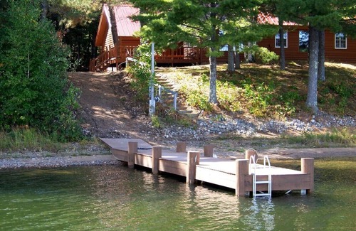 Land O Lakes House | Redpebble, a spacious upscale but classic vacation home on a crystal clear lake!