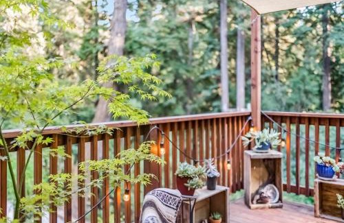 Ben Lomond House | Redwood Oasis - Eco-luxury cabin with hot tub in the Santa Cruz Mountains