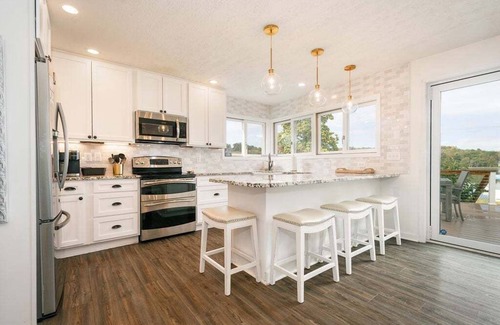 Swanton House | Reel Chill- 4 bedroom home with Dock, Swimspa, Hot tub!