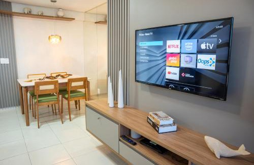 Cruz das Almas Apartment | Refúgio Maravista #1908 - piscina, hidro, wi-fi, para até 6 pessoas