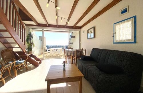 Arzon Apartment | REF 033 Appartement T3 vue mer Les Terrasses de Kerjouanno Arzon