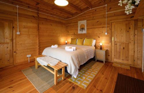 Rugeley Ski Chalet | Reindeer Lodge Very Special Retreat With Private Hot Tub Near Cannock Chase By STAE-Homes
