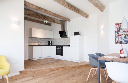 Dornum Apartment | "Relax at Gulfhof Polder72. Historic vacation apartment by the sea!"