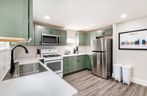 Morton Meadows House | Relax at the Cottage in Midtown Omaha.