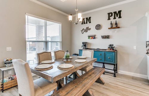 Yukon House | Relax & enjoy large private backyard with pool, hot tub & golf green!