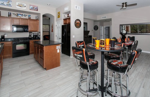 Thunder Mountain House | Relax in Harley Style! Sleeps 12! Heated community pool close! Beautiful area!