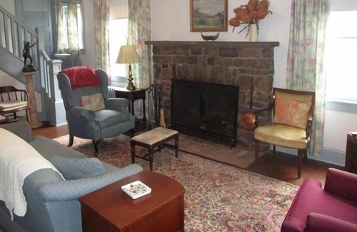 Eagles Mere Cottage | Relax on the covered front porch at "Allegheny" in Eagles Mere