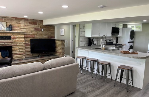 Grass Lake House | Relax with your family at Grandma's cottage on Little Wolf Lake!