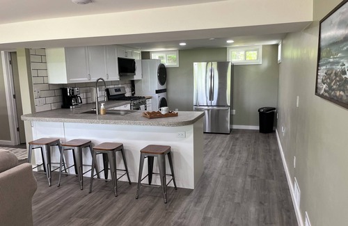 Grass Lake House | Relax with your family at Grandma's cottage on Little Wolf Lake!