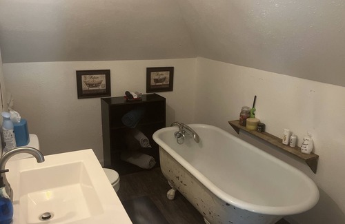 Chanute Bed & Breakfast | Relaxation Destination: A whole floor and game room to yourself