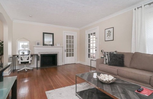 South Euclid House | Relaxing Brick Tudor Home near Oakwood Park