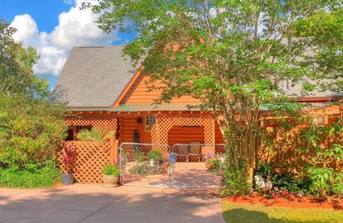 Lake Helen Apartment | Relaxing Cabin Retreat in the Tropical Room at the Cabin On The Lake!