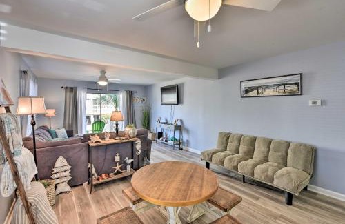 Oceanmarsh Subdivision Apartment | Relaxing Harbor Island Condo Walk to the Beach!