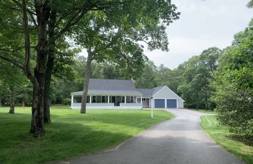 Marstons Mills House | Relaxing home: huge porch & yard, bonus mini-house, beach pass, and lovely lake!