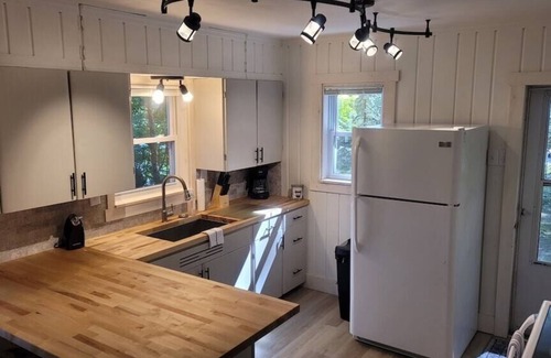 Stanwood Cabin | Relaxing River Cottage-HOT TUB Hot Springs Hot Tub just added.