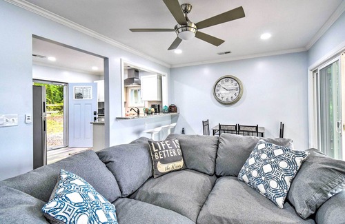 Dutton Cottage | Relaxing Riverfront Cottage w/Boat Dock!