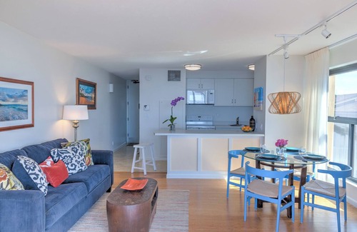 Kihei Condo | Remodeled Quiet Oceanfront Corner Unit on 3rd Floor at Sugar Beach Resort