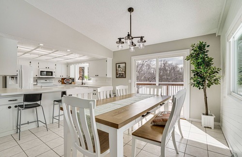 Blaine House | Renovated Blaine Farmhouse w/Heated Pole Barn!