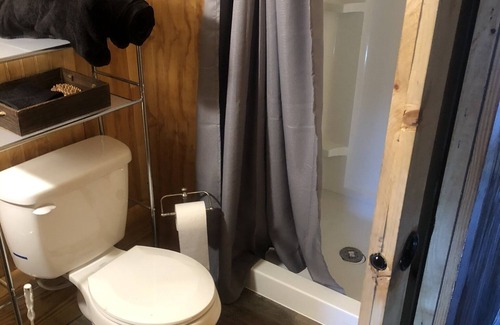 Ridgeland House | Renovated coach bus overlooking equestrian and plantation properties.