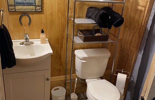 Ridgeland House | Renovated coach bus overlooking equestrian and plantation properties.