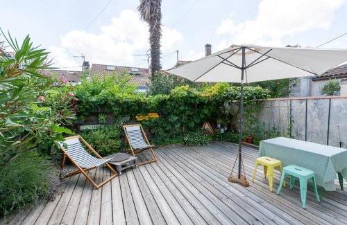 Nansouty-Saint-Genes House | Renovated Furnished Townhouse With 2 Bedrooms & A Splendid Terrace