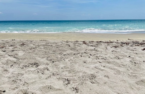 Fort Pierce Condo | Renovated Ocean Village Condo Private Patio with Pool and Beach Access