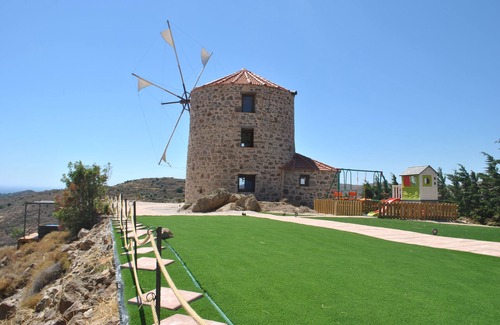 Volissos House | Renovated traditional windmill with amazing views of the Aegean Sea