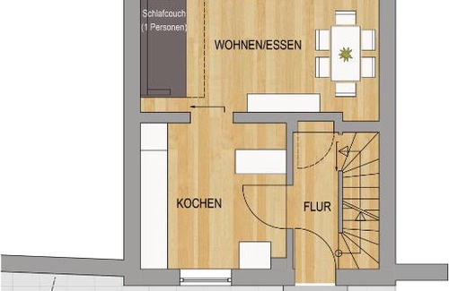 Mendig Apartment | Renoviertes Monteurhaus in Mendig für 6 Personen!