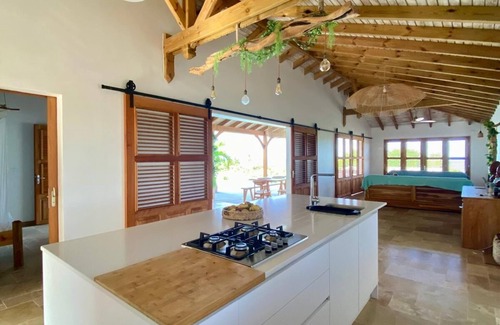 Grand-Bourg House | Rent luxury villa with sea view, 4 bedrooms, sleeps 8-Marie Galante