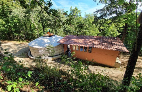 Nyer Ski Chalet | Rentals at our nature campsite with large spring-water swimming pool