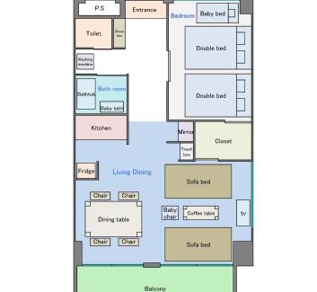Naha City Centre Apartment | Reve K 302