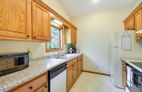 Richville Apartment | Richville Vacation Rental with Fire Pit Near Trails