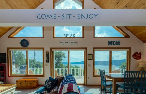 Keuka Park Cottage | Riesling Retreat:"Fantastic Views of the Lake, Vineyards, and Hillsides"