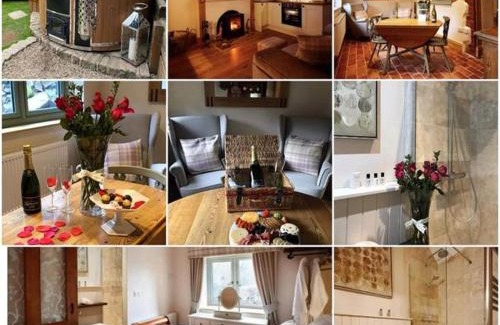 Pontesbury House | Rita's Luxury Retreat with Swedish Hot tub and Wood Fuelled Pizza Oven