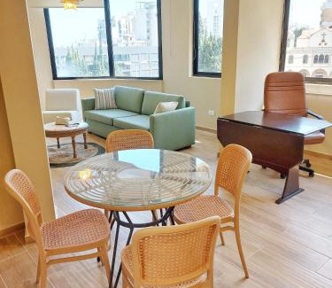 Beirut Apartment | Rita's Sunlit Corner Apt - Near ABC Mall