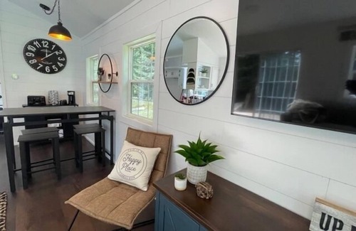 Park Falls House | River's Edge Tiny Home | Expansive Deck