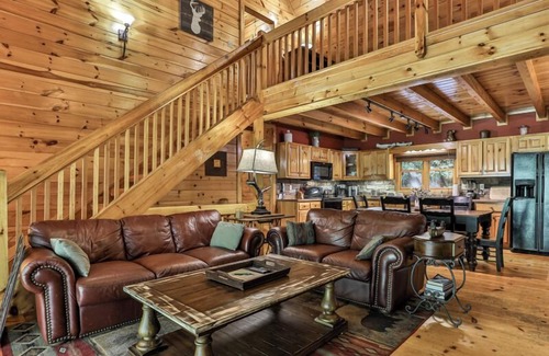 Ellijay Cabin | River Spirit - Fishing Stream, Hot Tub, Dog Friendly/Minimum Age Requirement of