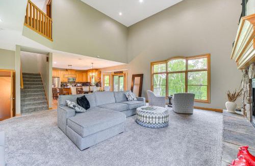 Brill House | Riverfront Bliss in Rice Lake Deck, Grill and Hike!