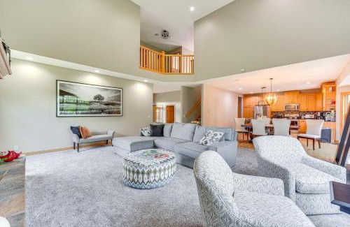 Brill House | Riverfront Bliss in Rice Lake Deck, Grill and Hike!