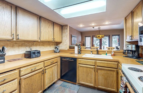 McCall Condo | Riverfront condo with seasonal pool, tennis & jetted tub