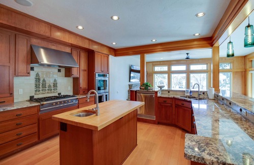 River West House | Riverfront LUXE- Private Waterfront Retreat, 4 Fireplaces, Salt Hot Tub, Dock