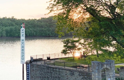 California Apartment | Riverfront Retreat Stunning View