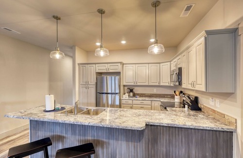 Rockerville Condo | Rockerville Gold Town Lodging #3-This one-bedroom condo is your perfect home base for adventure and relaxation. Just minutes from Mount Rushmore, Crazy Horse Memorial, Custer State Park, Sturgis, and the Badlands.