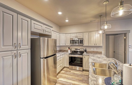 Rockerville Condo | Rockerville Gold Town Lodging #3-This one-bedroom condo is your perfect home base for adventure and relaxation. Just minutes from Mount Rushmore, Crazy Horse Memorial, Custer State Park, Sturgis, and the Badlands.