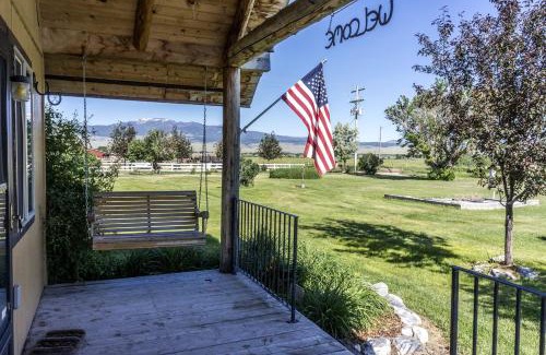 Whitehall House | Romantic Cabin Rental with a Delightful Porch near Ennis, Montana